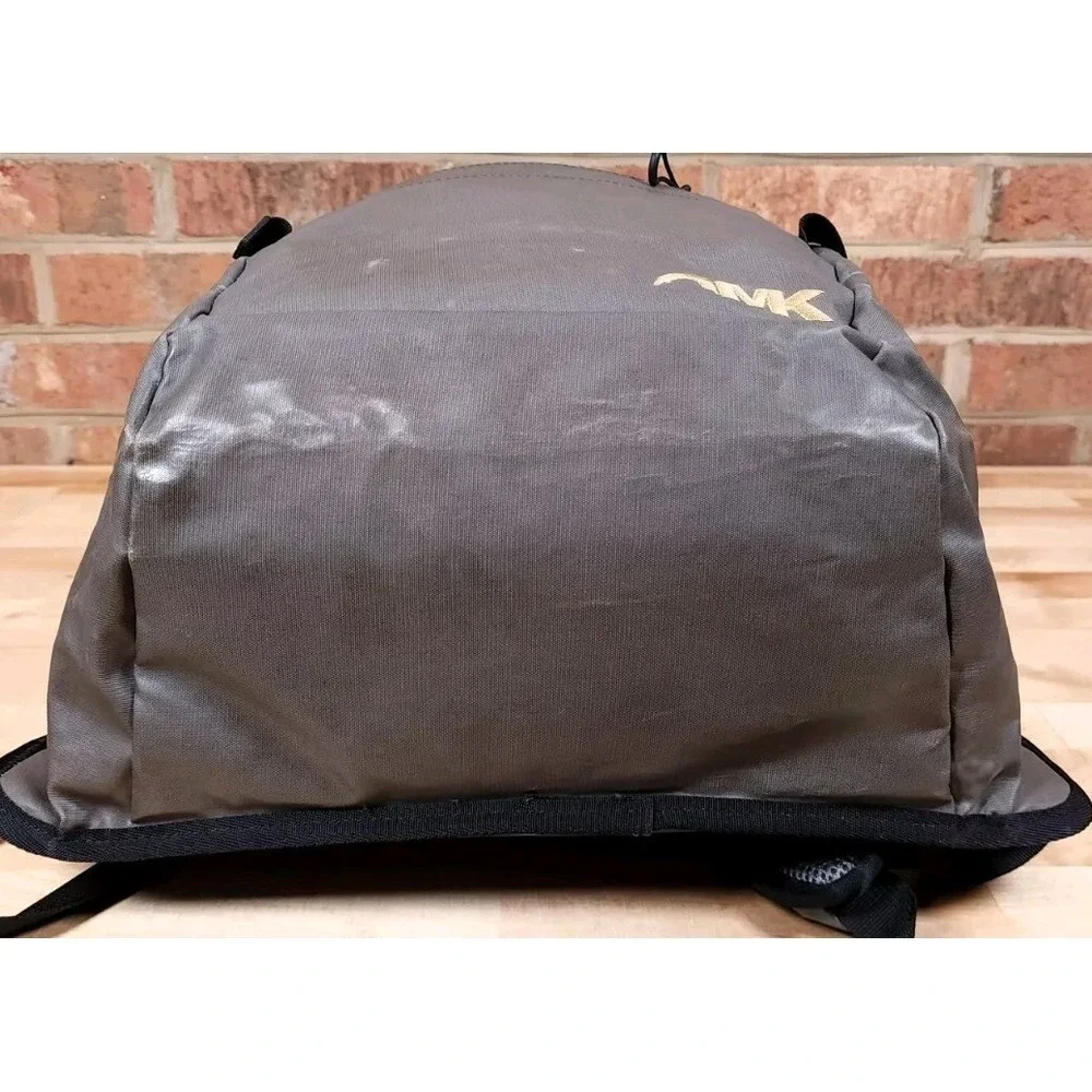 Mountain Khakis MK Flap Over Backpack Travel Laptop Bag Travel Gray